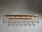 GV Iron Oval Chandelier Aubrey 7 Light Bronze - Image 5