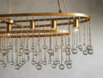 GV Iron Oval Chandelier Aubrey 7 Light Bronze - Image 7