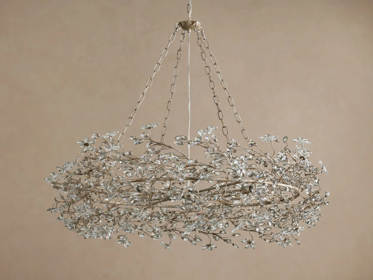 GV Fiore Crystal Crown Light Chandelier - Image 26