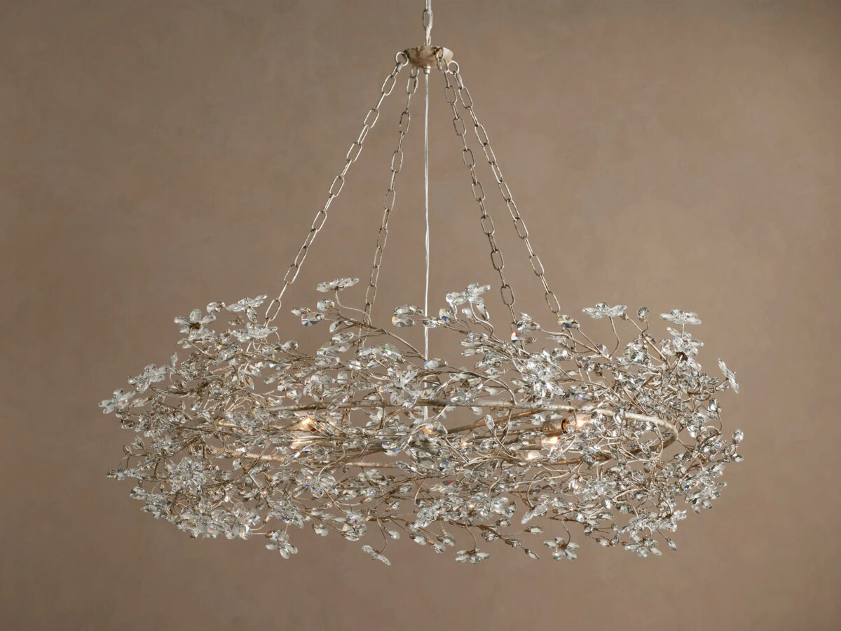 GV Fiore Crystal Crown Light Chandelier - Image 24