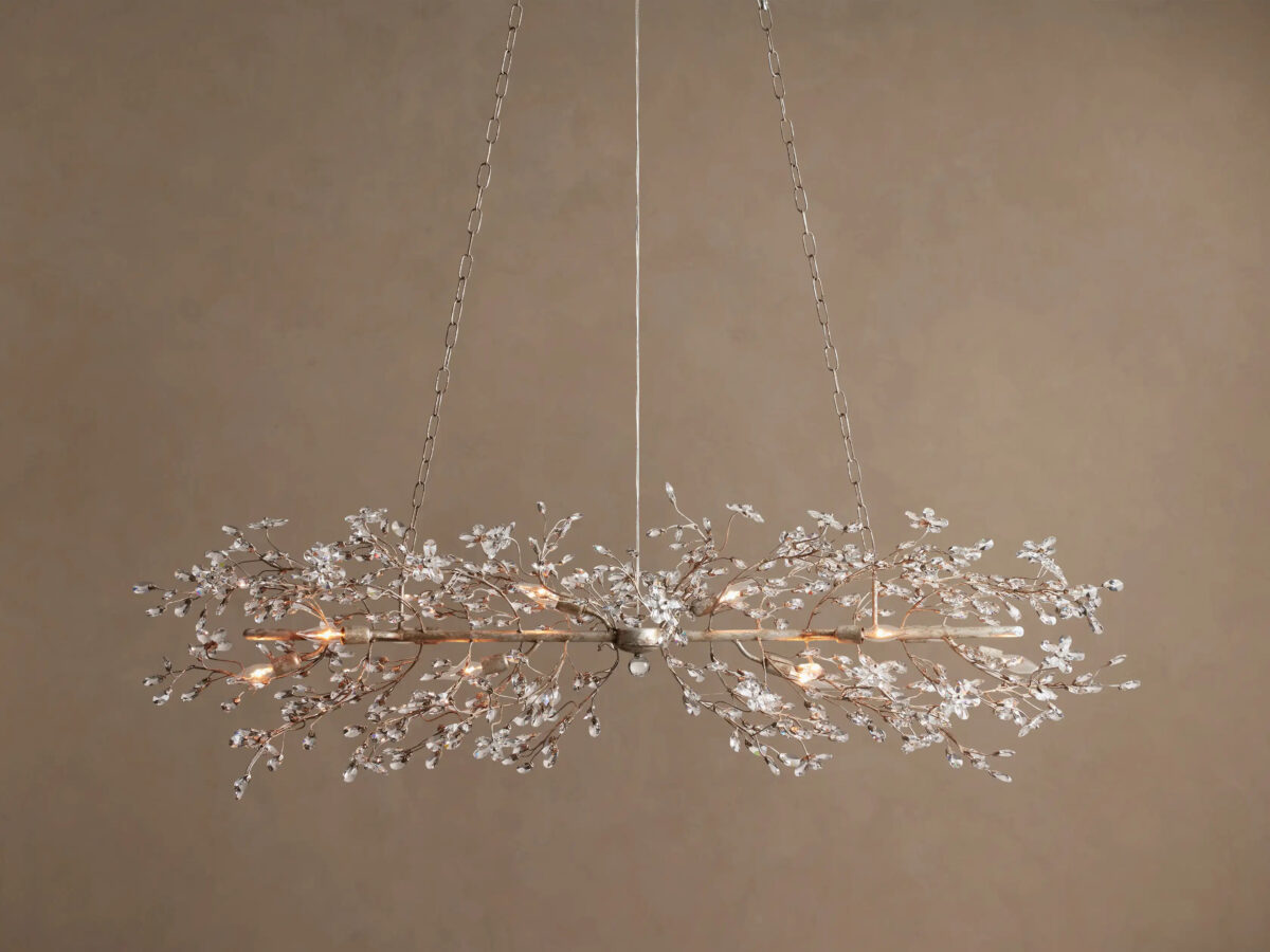 GV Linear Crystal Light Fiore Chandelier - Image 17