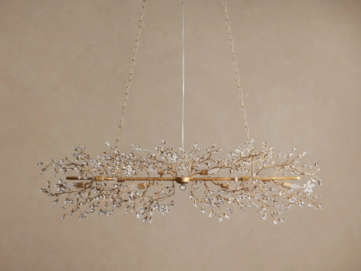 GV Linear Crystal Light Fiore Chandelier - Image 2