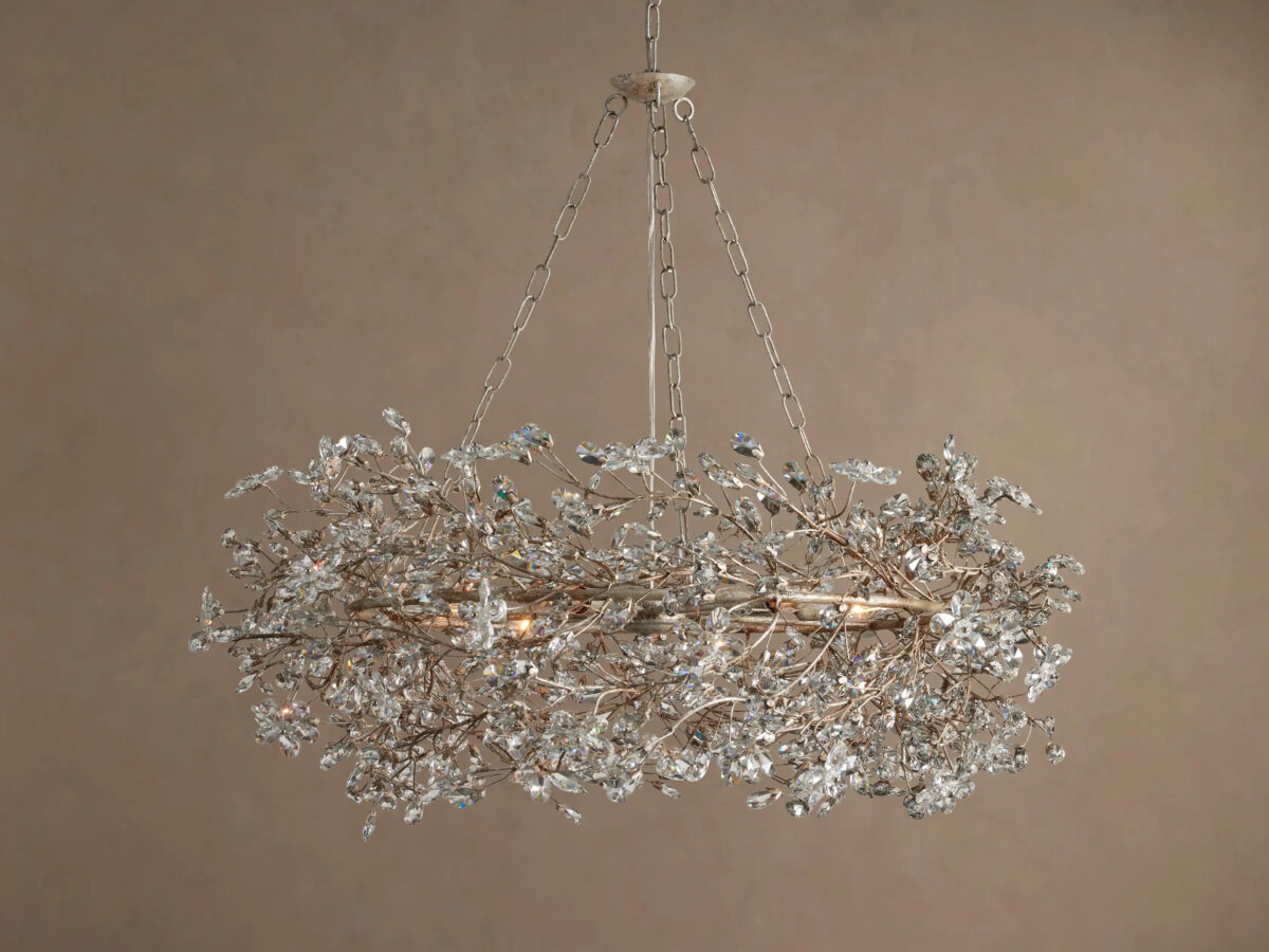 GV Fiore Crystal Crown Light Chandelier - Image 29