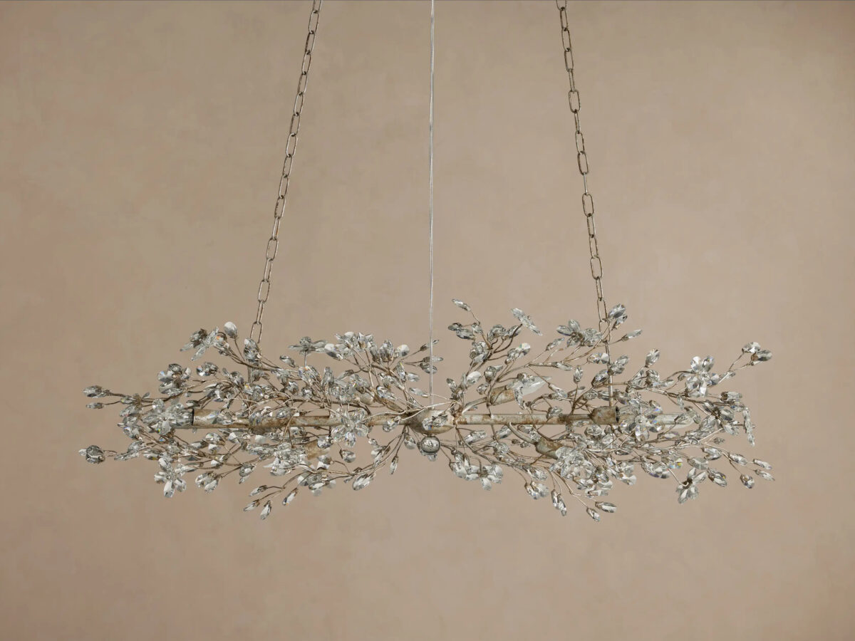 GV Linear Crystal Light Fiore Chandelier - Image 22