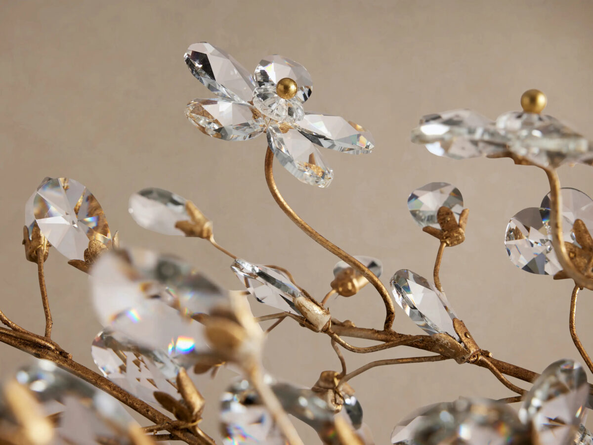 GV Linear Crystal Light Fiore Chandelier - Image 7