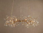 GV Linear Crystal Light Fiore Chandelier - Image 5