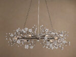GV Linear Crystal Light Fiore Chandelier - Image 13