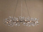 GV Linear Crystal Light Fiore Chandelier - Image 9
