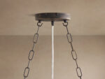 GV Fiore Iron Oval Chandelier with Crystal Floral Details - Image 23