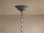 GV Iron Crown Light 48 Bronze Smoke Glass Chandelier - Image 4