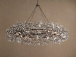 GV Fiore Crystal Crown Light Chandelier - Image 34
