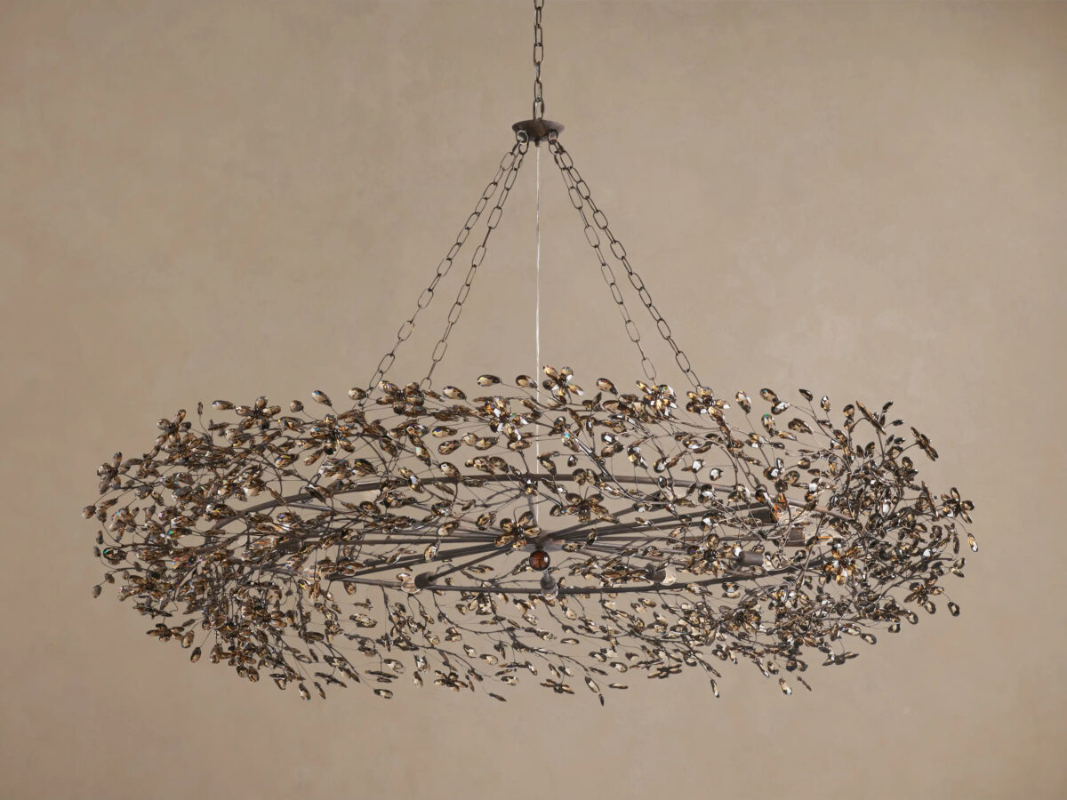 GV Fiore Crystal Crown Light Chandelier - Image 17