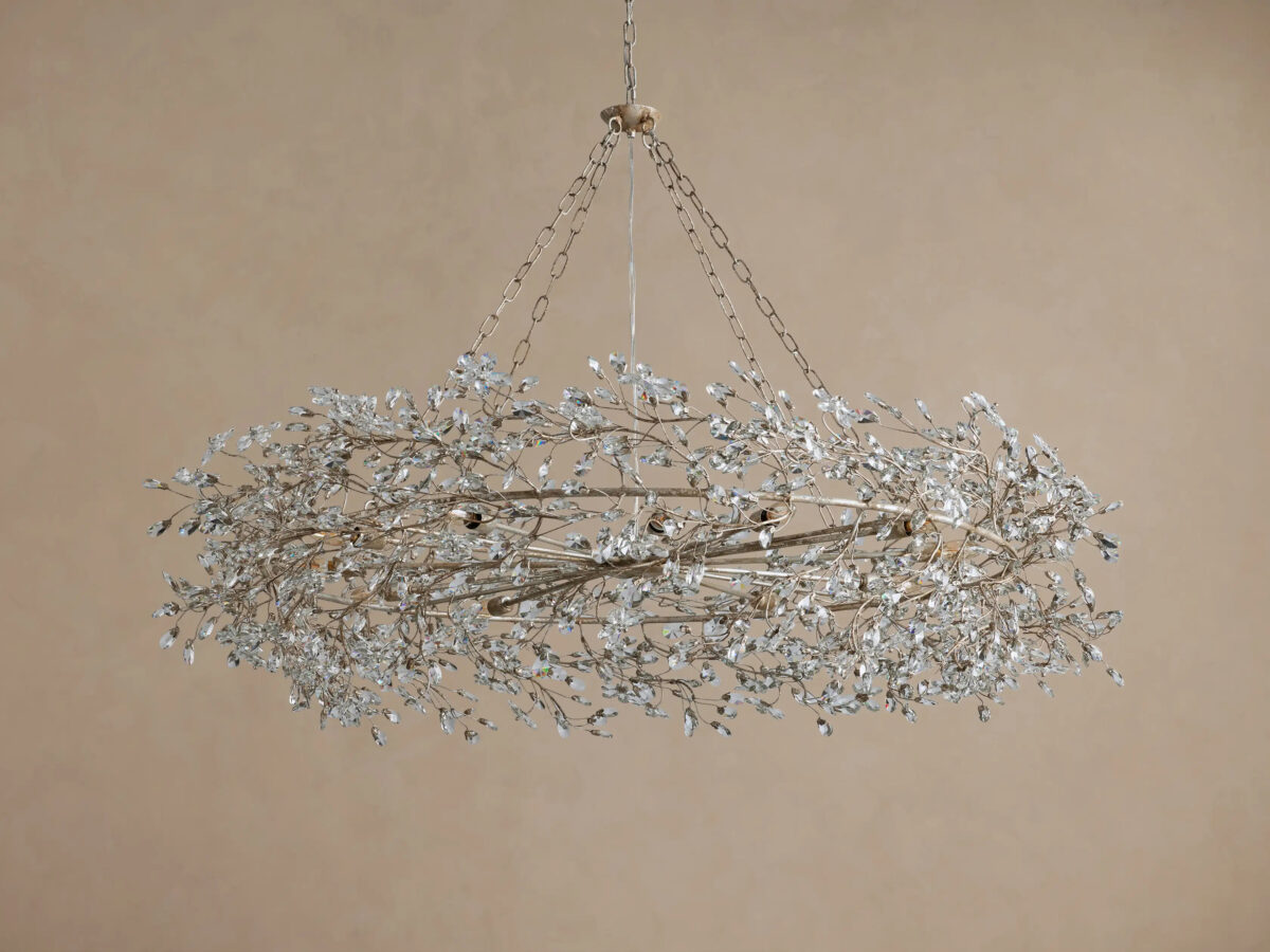 GV Fiore Crystal Crown Light Chandelier - Image 22