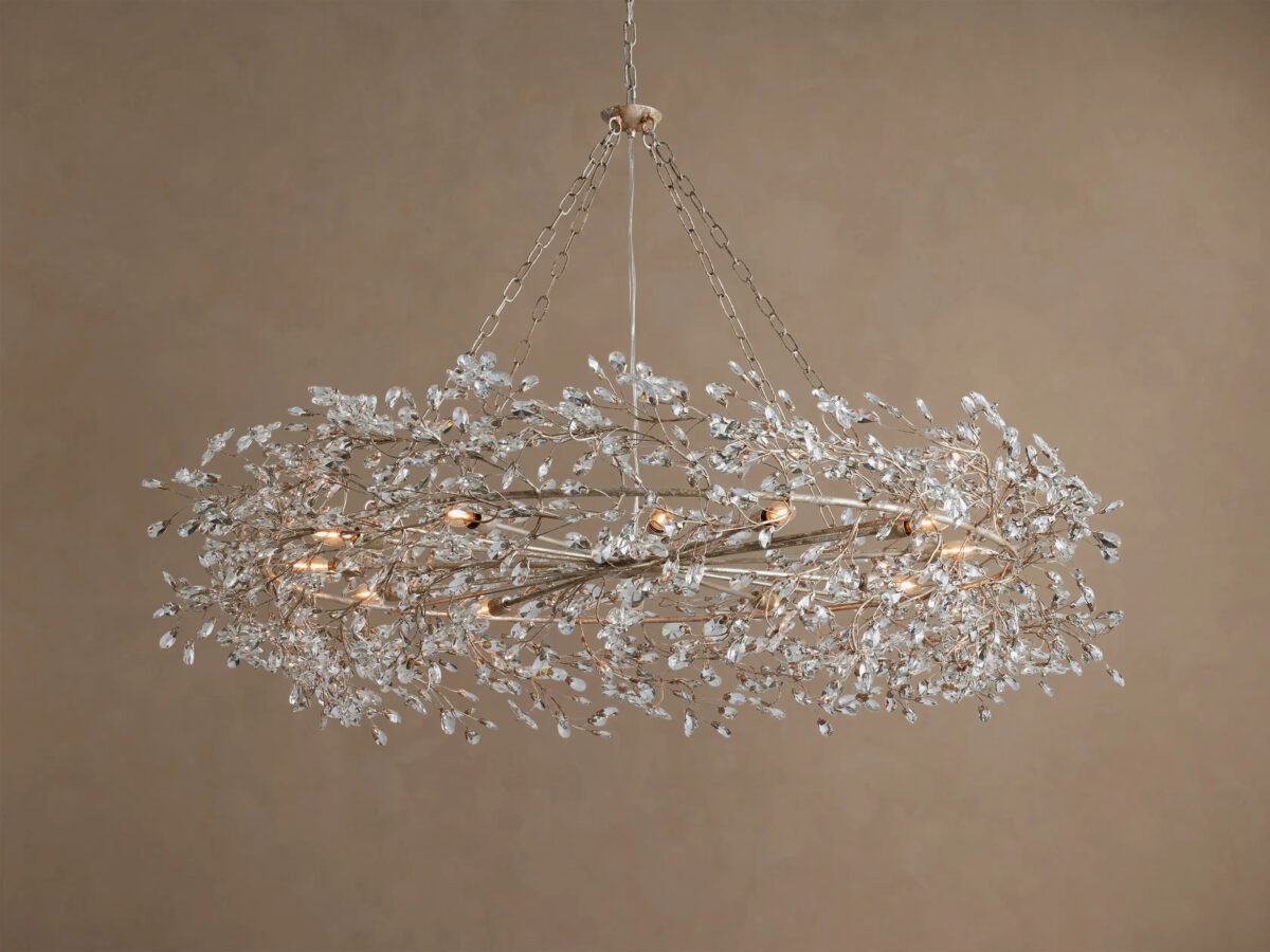 GV Fiore Crystal Crown Light Chandelier - Image 20