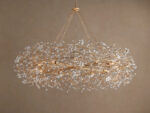 GV Fiore Crystal Crown Light Chandelier