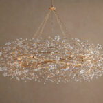 GV Fiore Crystal Crown Light Chandelier
