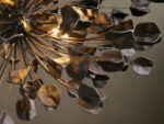 GV Lunaria Ceramic Chandelier in Brass and Ivory - Image 8