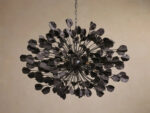 GV Lunaria Ceramic Chandelier in Brass and Ivory - Image 7