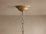 GV Iron Leaf Chandelier in Bronze 36 Inch - Image 24