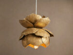 GV Lorca Iron Flower Pendant in Bronze - Image 4