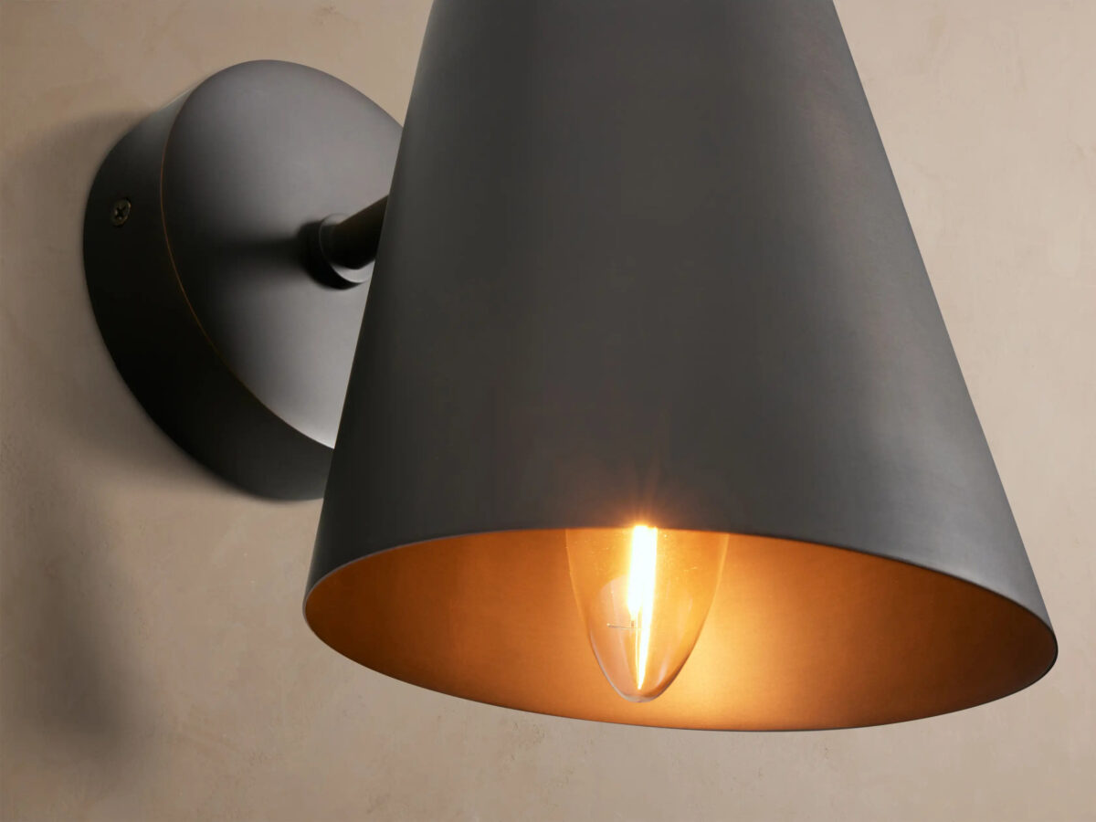 GV Modern Brass Sconce in Antiqued Bronze - Image 3