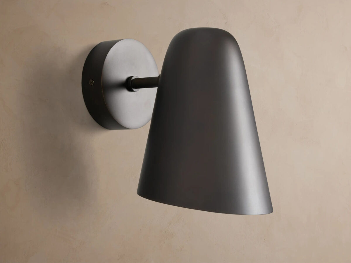 GV Modern Brass Sconce in Antiqued Bronze - Image 2