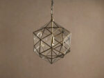 GV Eliana Brass Lantern Pendant Light