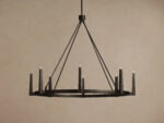 GV Emmet Brass Chandelier 54 Inch Round Frame - Image 10