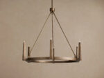GV Emmet Brass Chandelier 54 Inch Round Frame - Image 6
