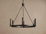 GV Emmet Brass Chandelier 54 Inch Round Frame - Image 14
