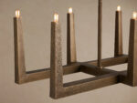 GV Emmet Brass Linear Light Chandelier 72 Inch - Image 3