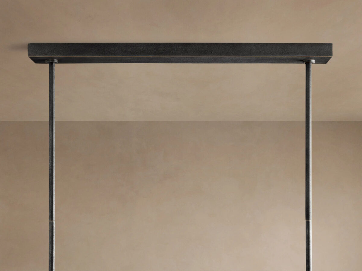 GV Emmet Brass Linear Light Chandelier 72 Inch - Image 16