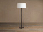 GV Emmet Brass Floor Lamp with Linen Shade - Image 7