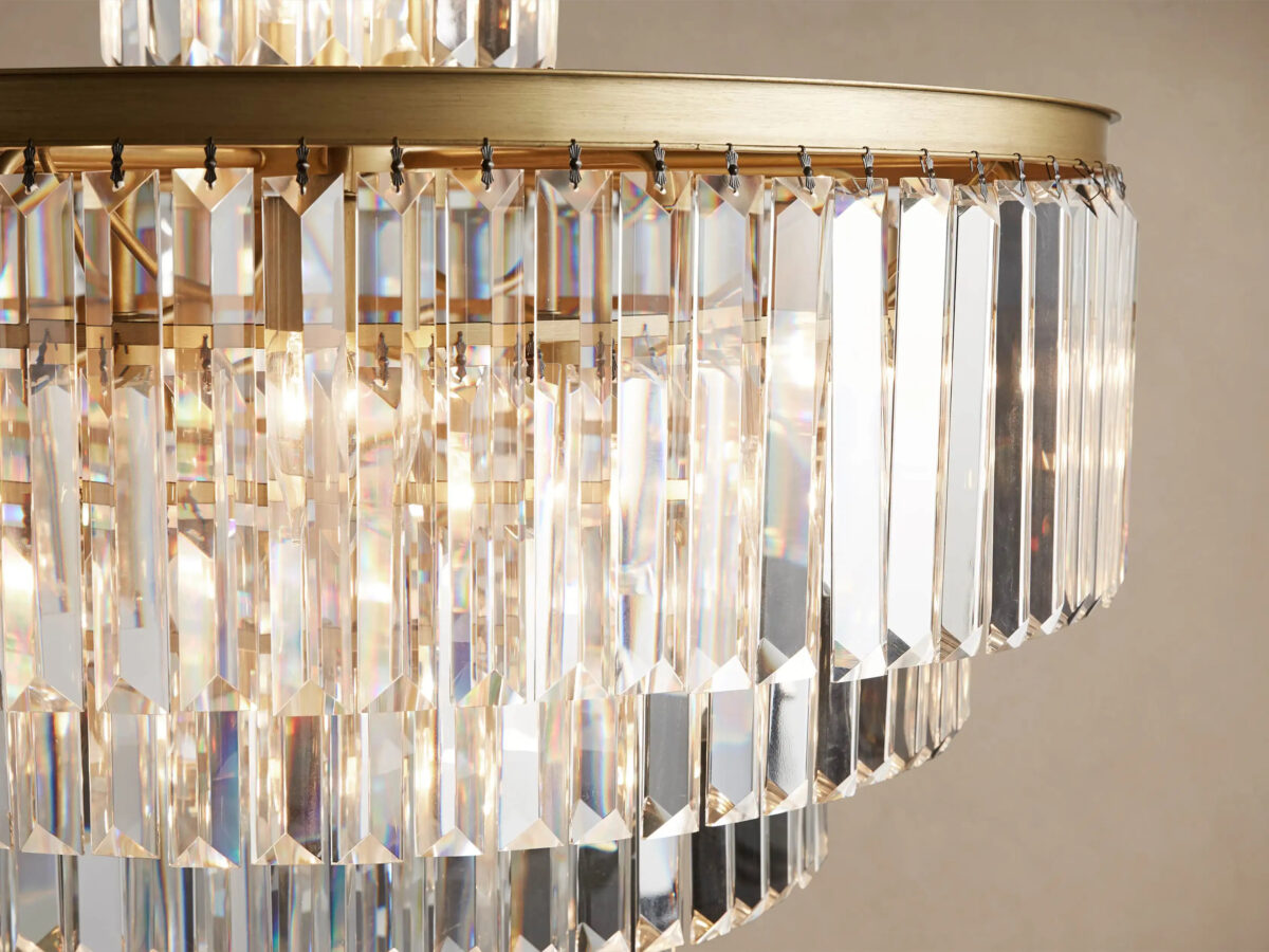 GV Leyland Crystal Deco Light Chandelier - Image 2