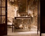 38" Amaya Round Chandelier in Brass - Image 9
