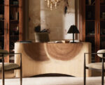 38" Amaya Round Chandelier in Brass - Image 22