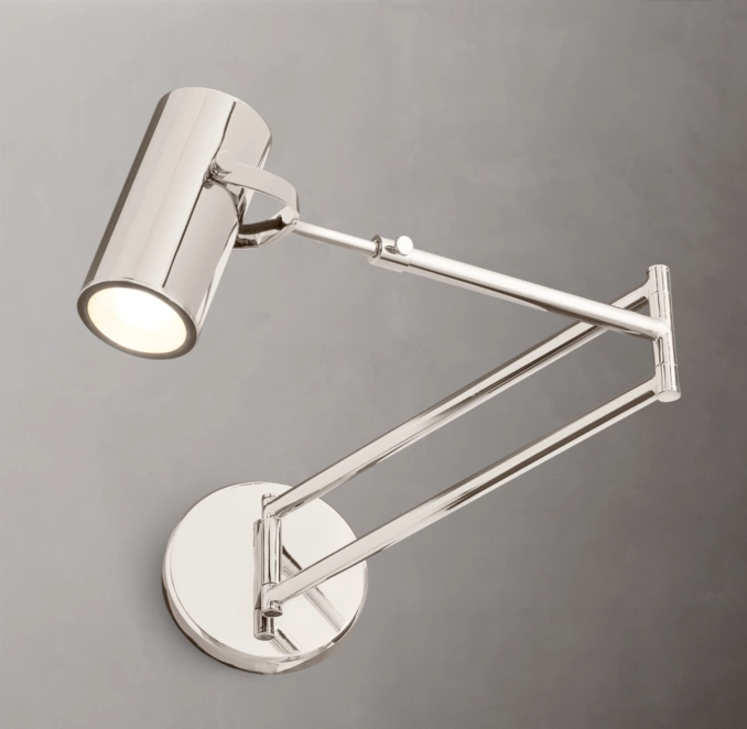 GV Champeaux Brass Swing Sconce