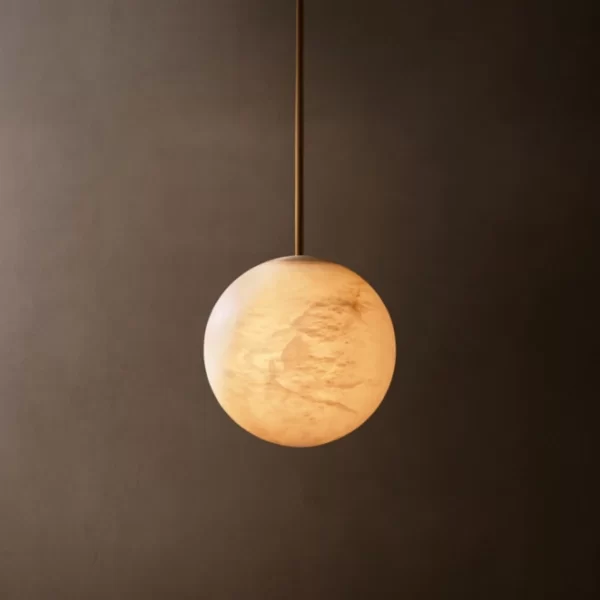 Elegant spherical pendant lamp by Gorvey Lighting for modern interiors.
