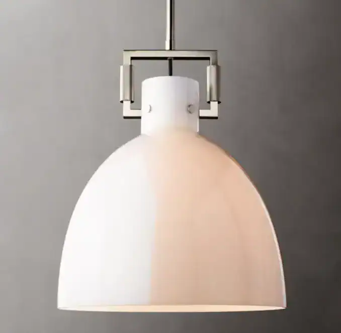 Modern white pendant lamp by Gorvey Lighting for stylish interiors.