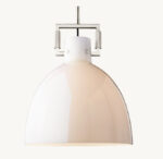 Contemporary white pendant lamp by Gorvey Lighting for modern interiors.