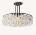 Elegant crystal chandelier by Gorvey Lighting for luxurious interiors.