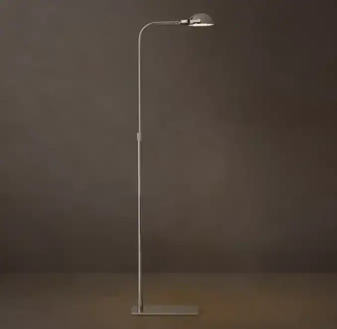 Gorvey Steel Task Lamp with adjustable head and sleek design.