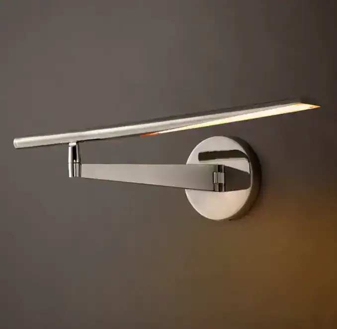 Modern LED wall sconce with sleek design for stylish lighting.