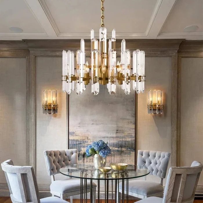 Bonnington Round K9 Glass Chandelier - Image 15