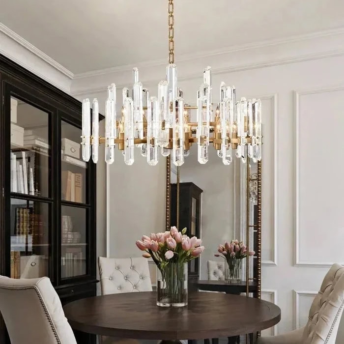 Bonnington Round K9 Glass Chandelier - Image 13