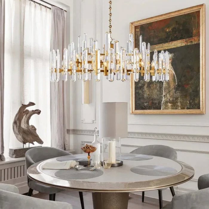 Bonnington Round K9 Glass Chandelier - Image 16