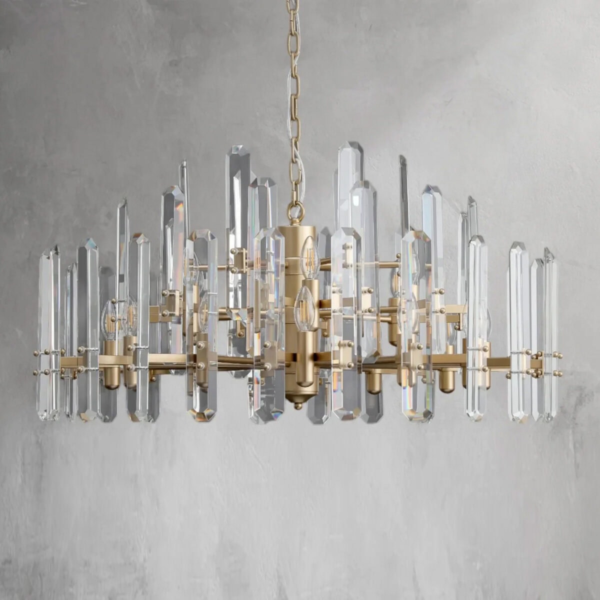 Bonnington Round K9 Glass Chandelier - Image 17